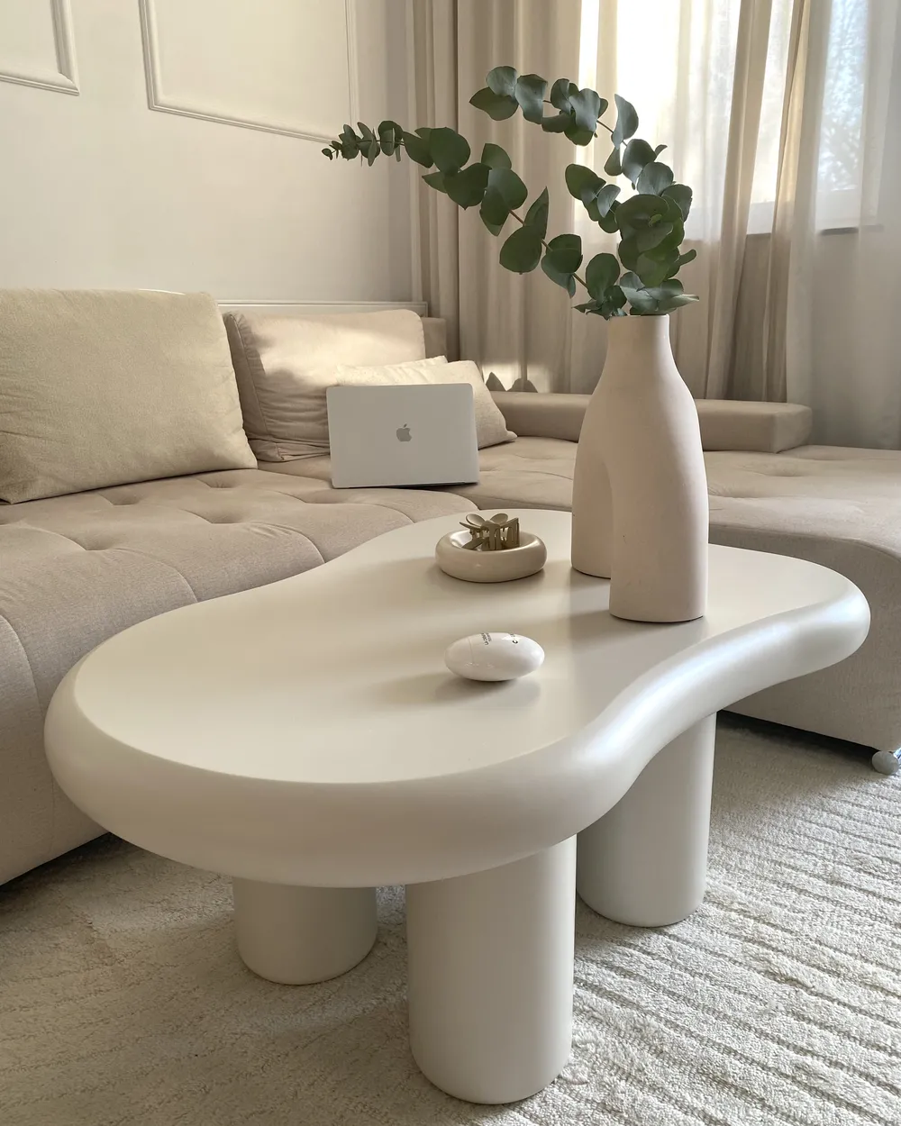 Rug DAGARI Beige 160 x 230 cm Wool_920196