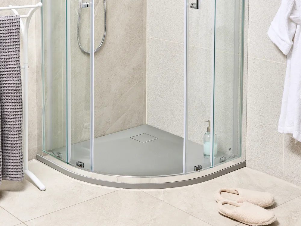 Shower Tray PARON 800 x 800 x 30 mm Grey