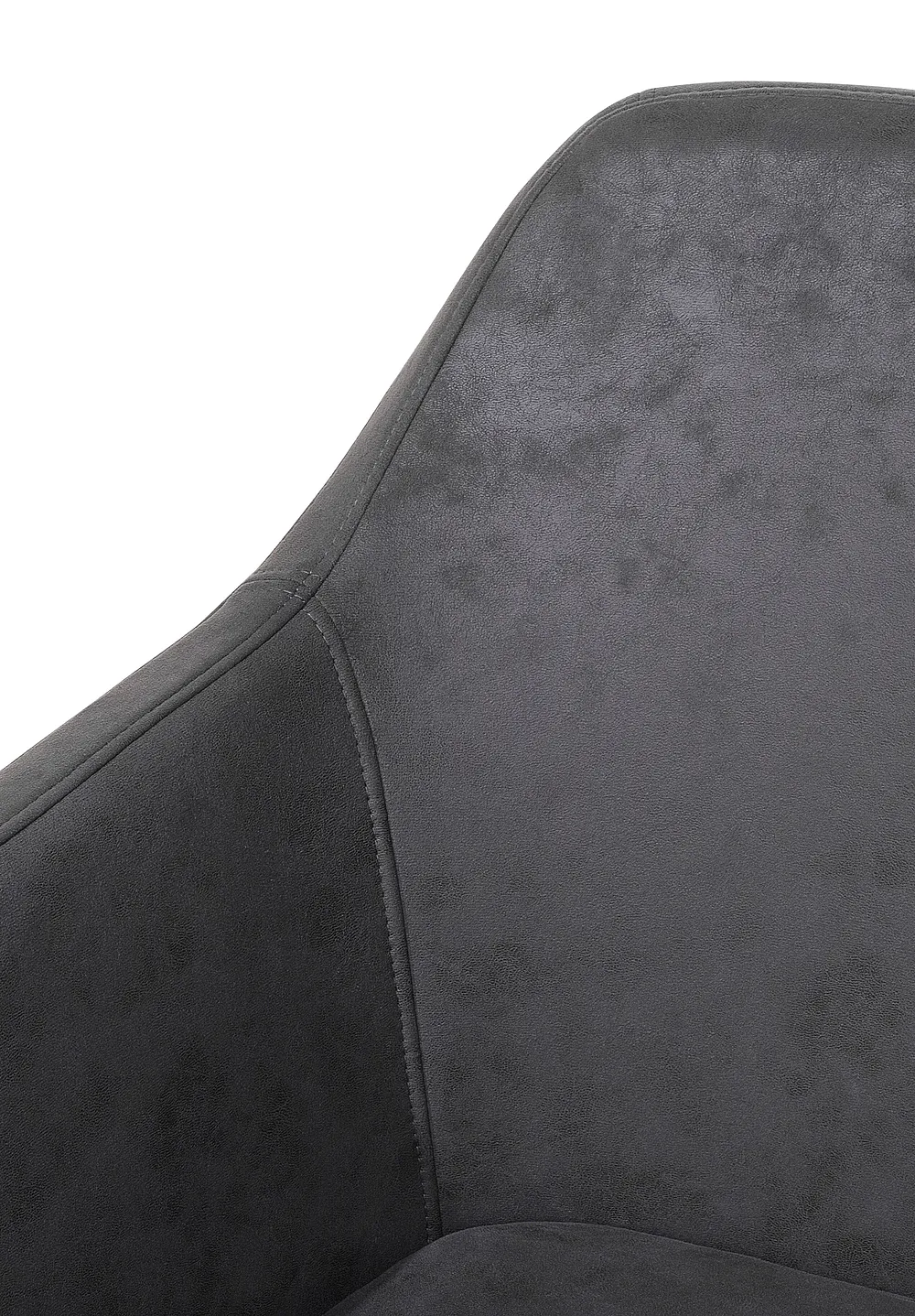 Dining Chair YORKVILLE Faux Leather Grey_693076