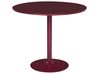 Dining Table TINO Burgundy 90 cm 90 cm