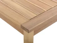 Garden Lounge Set with Table 4 Seater PALLANO Acacia Wood Taupe_777927