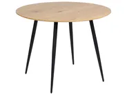 Dining Table BJORKA Light Brown 100 cm 100 cm_886398