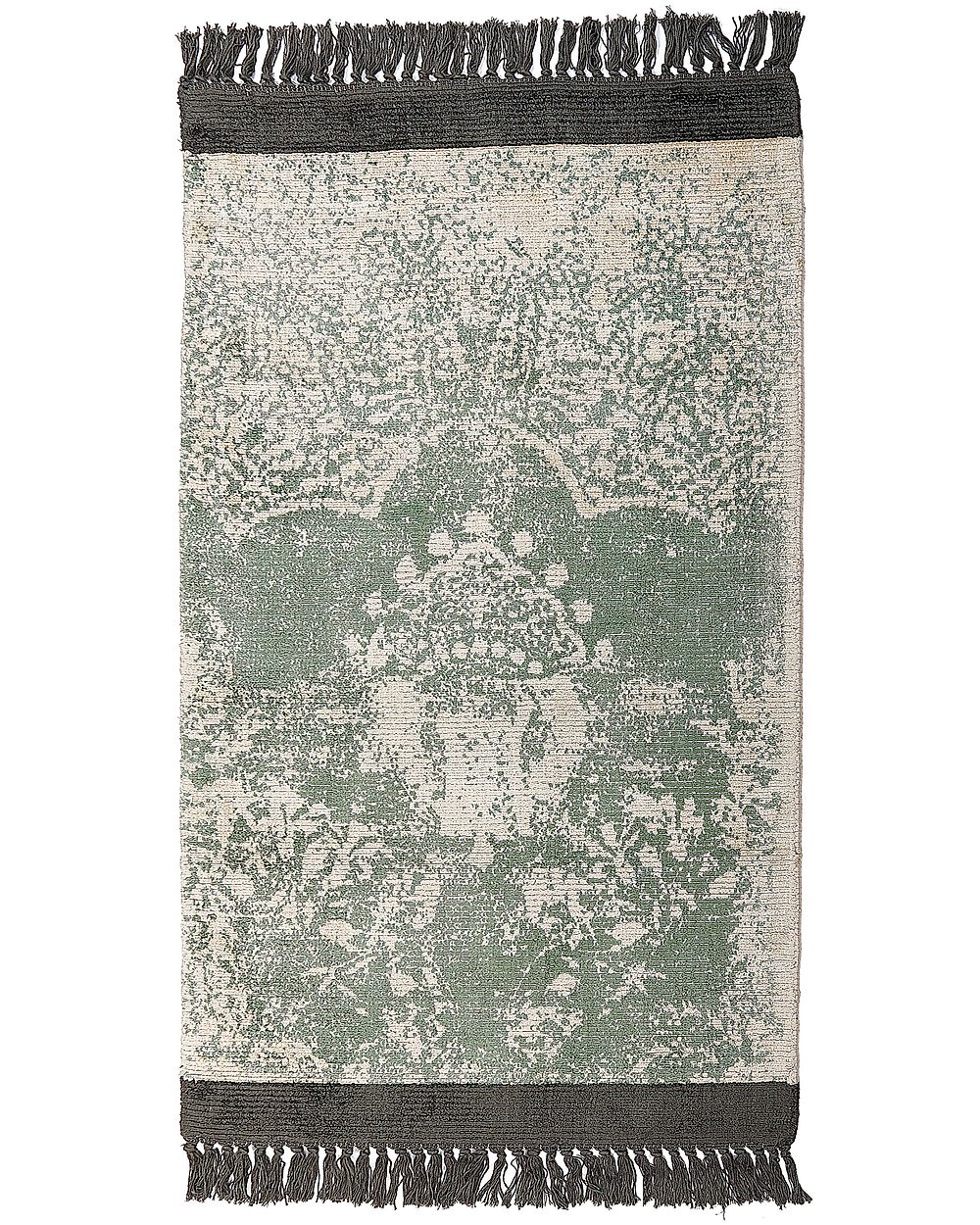 Rug AKARSU Green 80 x 150 cm Viscose