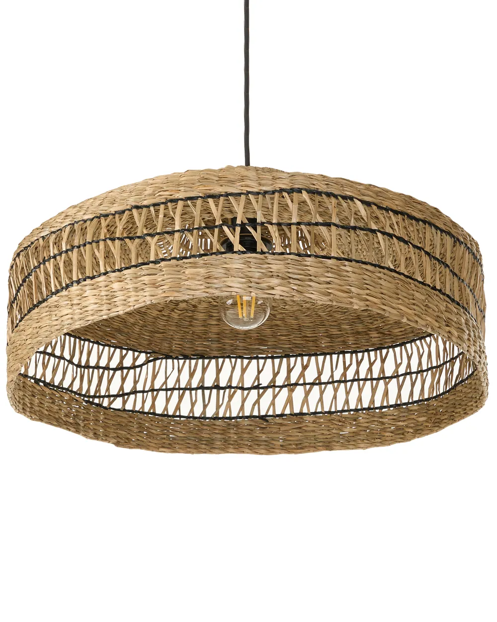 Pendant Lamp CUVO Wicker Natural_1081082