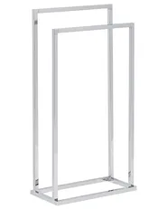 Towel Stand RECREO Metal Silver_786963