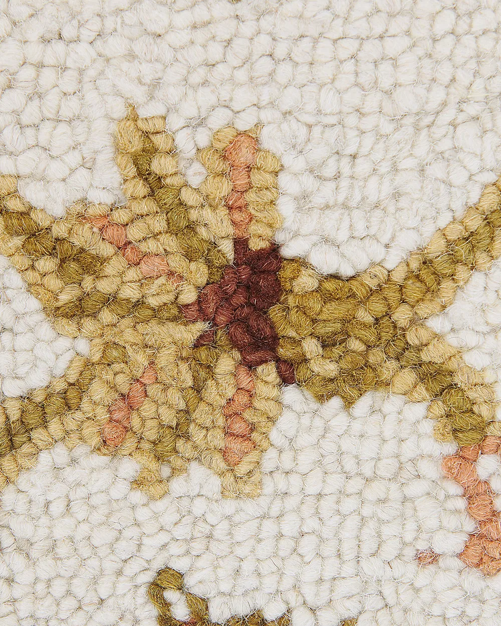 Rug EZINE Beige 80 x 150 cm Wool_830910