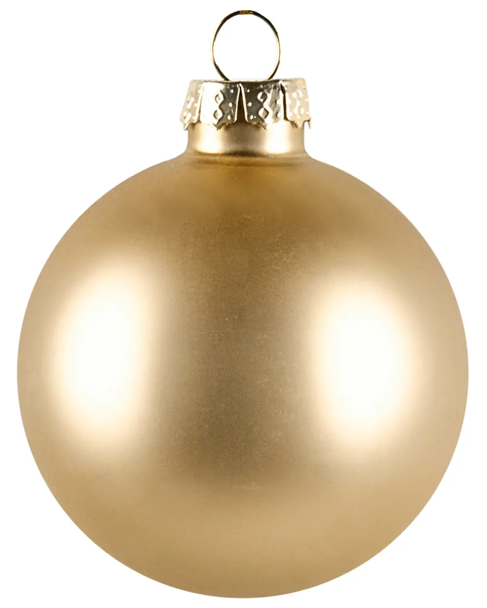 Set of 24 Baubles WINTERLIGHT Glass Rose Gold_1028477