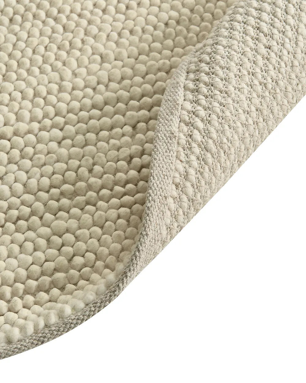 Rug KORDEA Light Beige 200 x 300 cm Wool_1144454