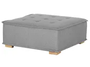 Modular Corner Sofa 4 Seater TIBRO Fabric Grey Right Hand_825620