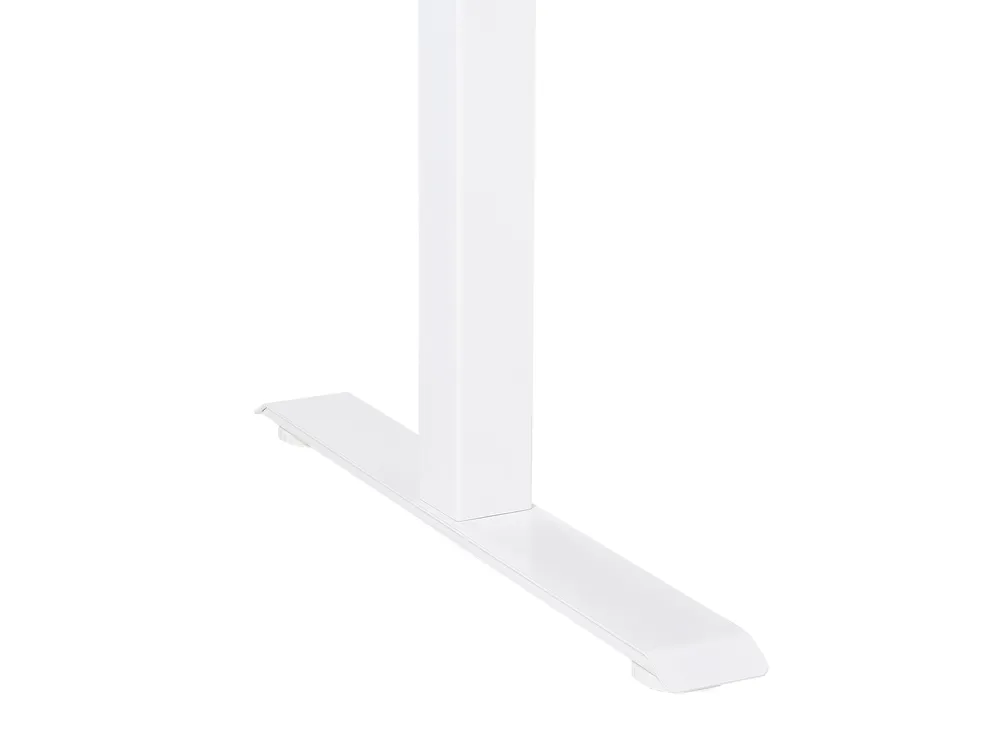 Electric Adjustable Standing Desk DESTINES 120 cm 72 cm Light Brown/ White_1000296
