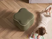 Pouffe JUNO Fabric Green_1082076