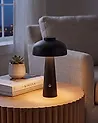 Trådlös LED-bordslampa AGUSAN med dimmer Metall Svart