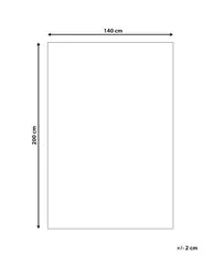Matta ERZIN Off-White 140 x 200 cm Ull_736162