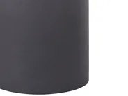 Set of 2 Side Tables COTA/TENJO Metal Black_883256