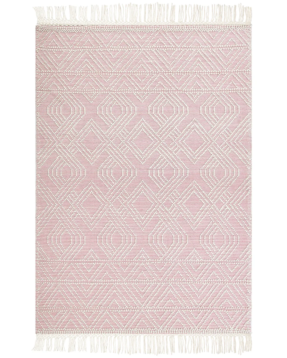Rug ADANA Pastel Pink 160 x 230 cm Wool_856164