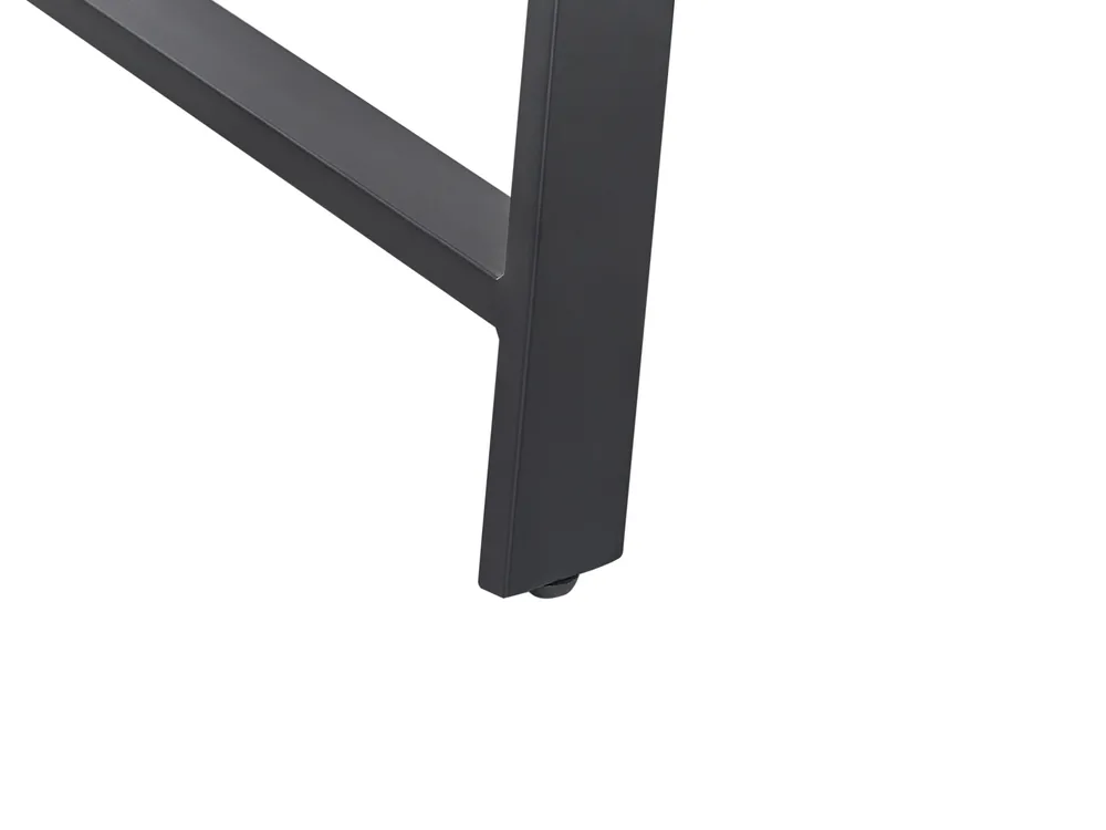 Dining Table WARTON Dark Brown 160 cm 90 cm Pine Wood_961089