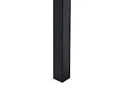 Spisebord til hagen LEVANTO 80 cm 80 cm Metall Svart_1179377
