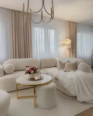 Bedspread KANDILLI 200 x 220 cm Off-White_952488