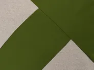 Set of 3 Outdoor Cushions ALETRIS Checked 45 x 45 cm Beige/ Green_1125204