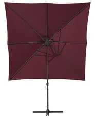 Cantilever Parasol 250 cm MONZA Burgundy_699838
