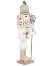 Koristesetti 2 kpl ALANIEMI 52/79 cm Pähkinänsärkijä Beige_1156634
