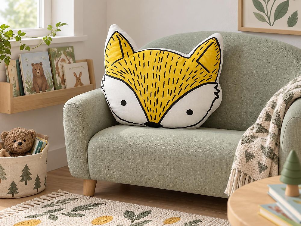 Pyntepute VADODARA 50 x 40 cm Bomull Rev Gul