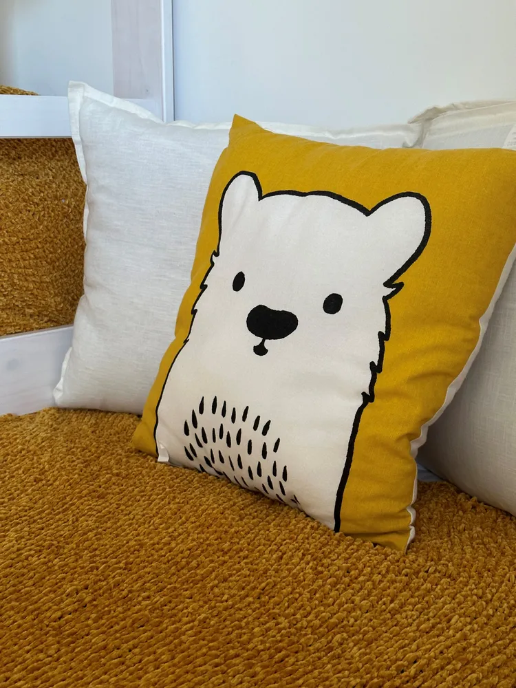 Blanket ELOVA 150 x 200 cm Mustard_861745
