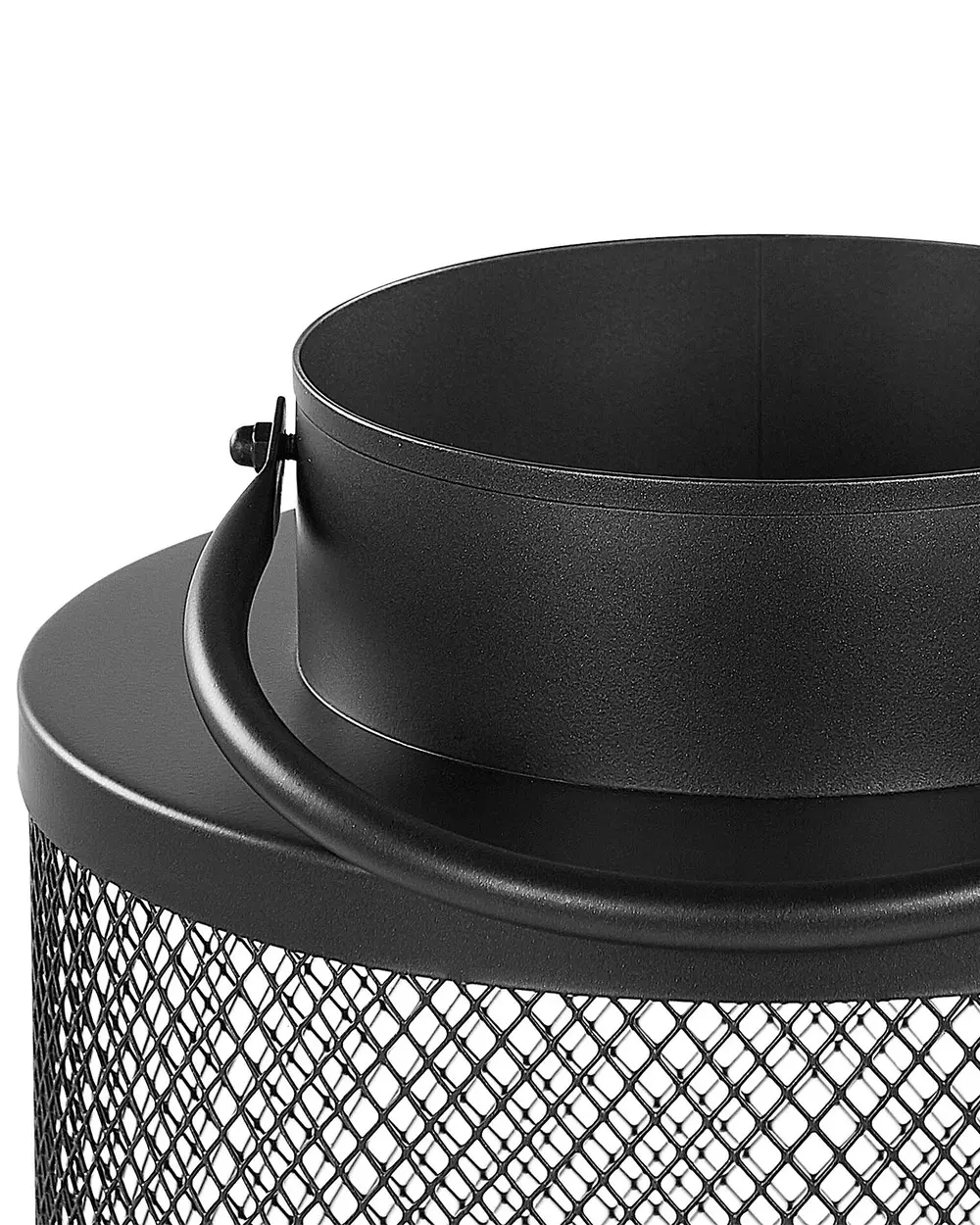 Lantern YAMDENA 24 cm Metal Black_817762