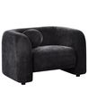 Armchair LEIREN Chenille Black