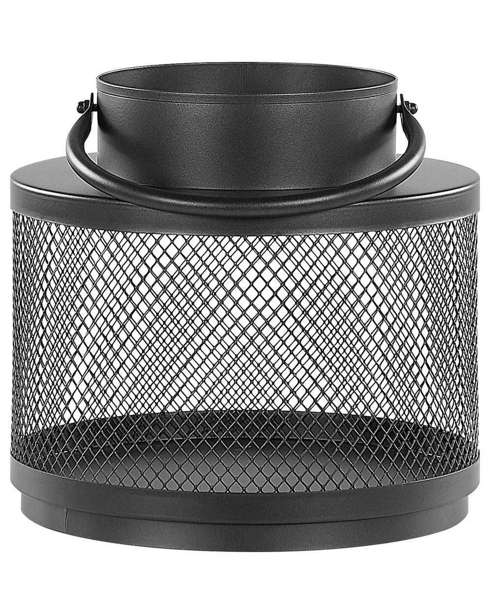 Lantern YAMDENA 24 cm Metal Black_817761