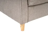 Sofa 2 Seater RONNEBY Fabric Light Brown_901454