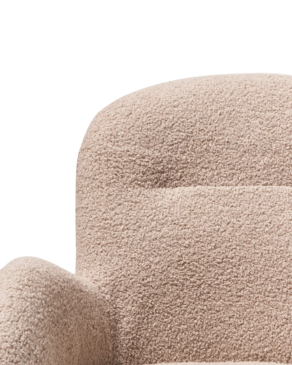 Desk Chair PRIDDY Boucle Beige_1006296