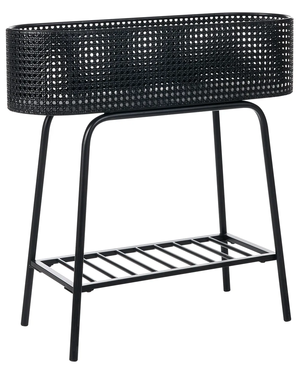 Plant Stand LINNAEA 60 cm Metal Black