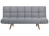 Sofa Bed 2 Seater INGARO Fabric Grey