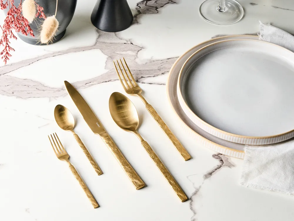30 Piece Cutlery Set BIGOLI Gold