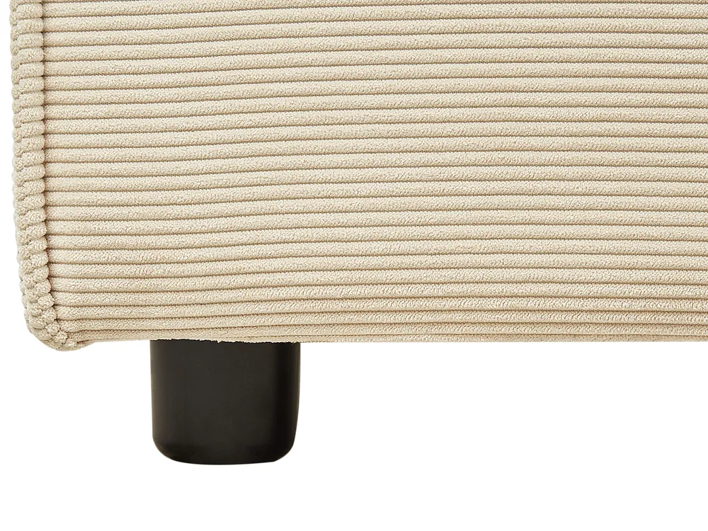 Waterbed Corduroy LINARDS 180 x 200 cm (EU Super King) Beige_980446
