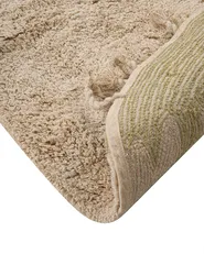 Kids Rug TOADSTOOL Light Beige 100 x 100 cm Cotton_1107710