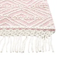 Rug ADANA Pastel Pink 160 x 230 cm Wool_856167