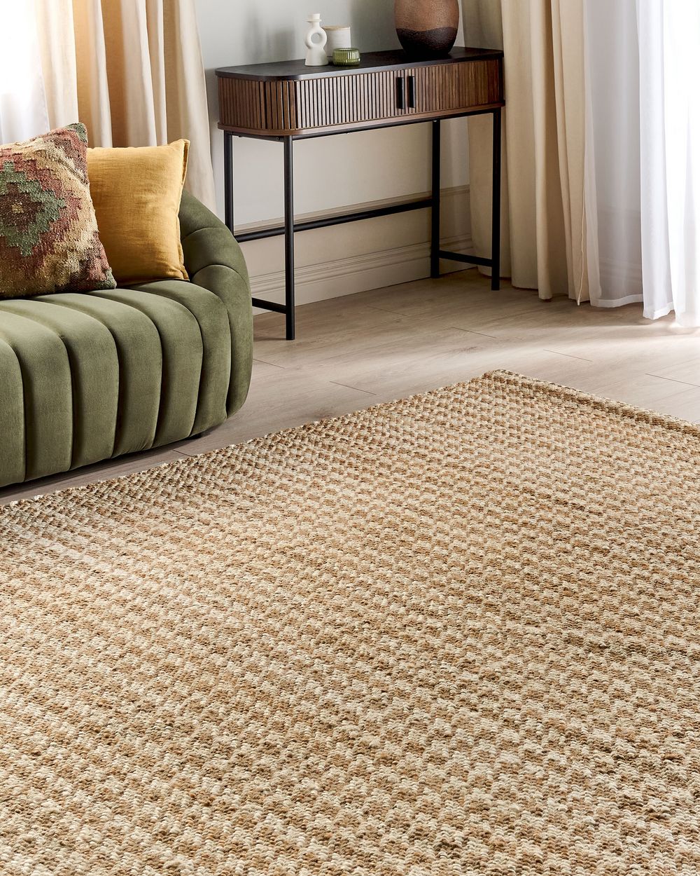 Rug ARAPTEPE Beige 200 x 300 cm Jute