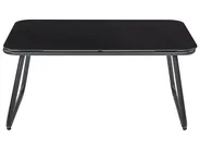Garden Lounge Set with Table 4 Seater POMONTE Metal Black_919630