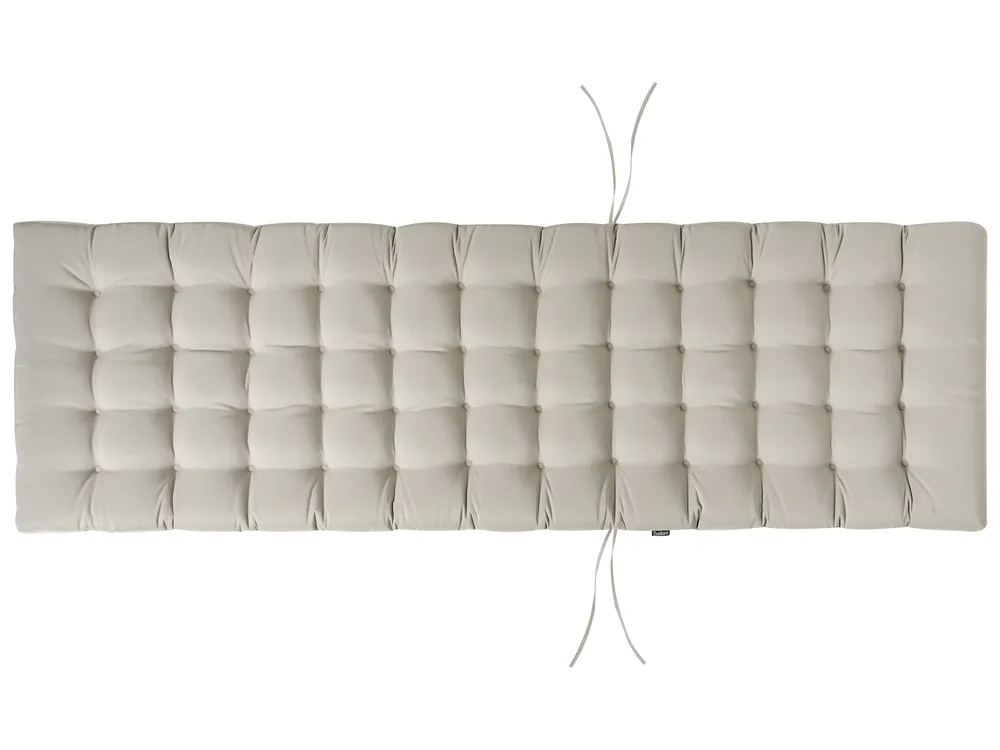 Pute til solseng CESANA PREMIUM 192 x 56 cm Gråbrun_988065
