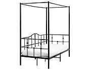 Pylvässänky Metalli ARTONNE 90 x 200 cm Musta_1141708