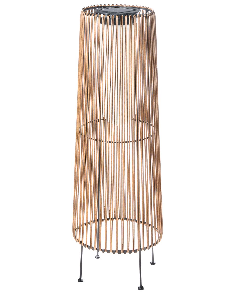 Solar Powered Lantern SEMLIKI 68 cm Natural