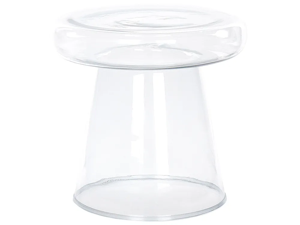 Set of 2 Side Tables LAGUNA/CALDERA Transparent_883289