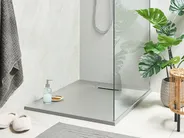 Shower Tray AZZURRO 800 x 1000 x 30 mm Grey_968700