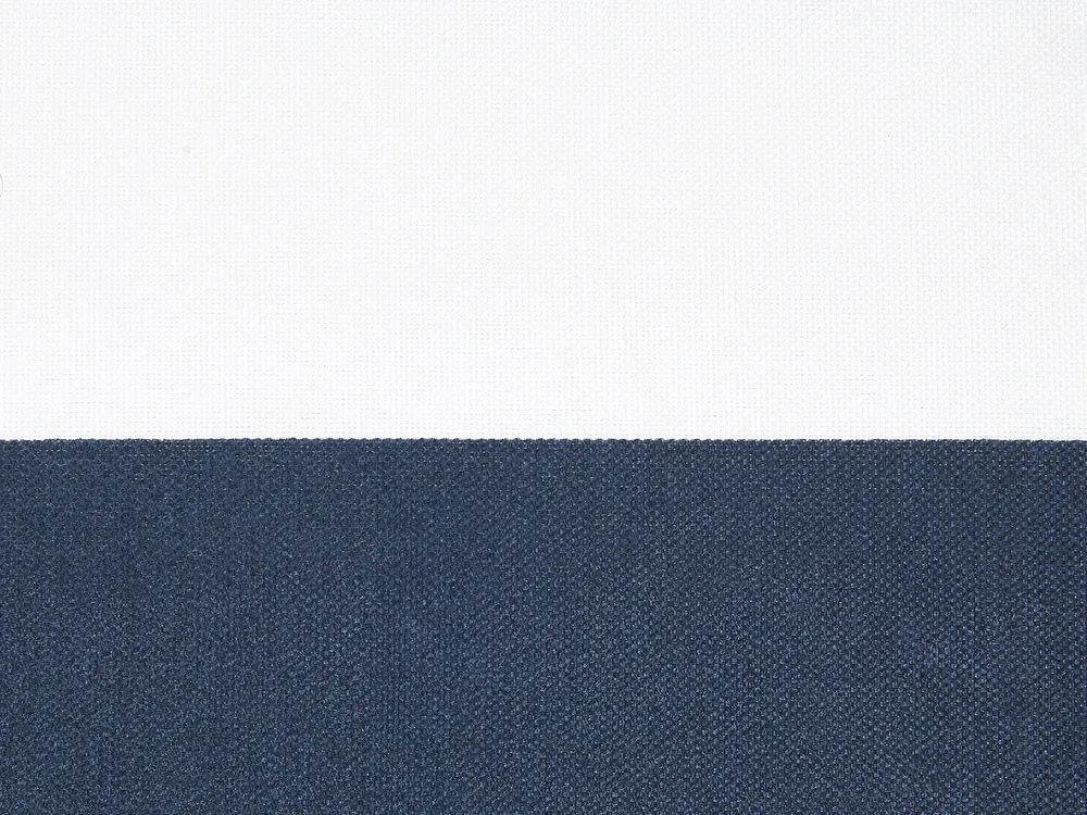 Bench Seat Pad Cushion VIVARA 152 x 54 cm Navy Blue_774718
