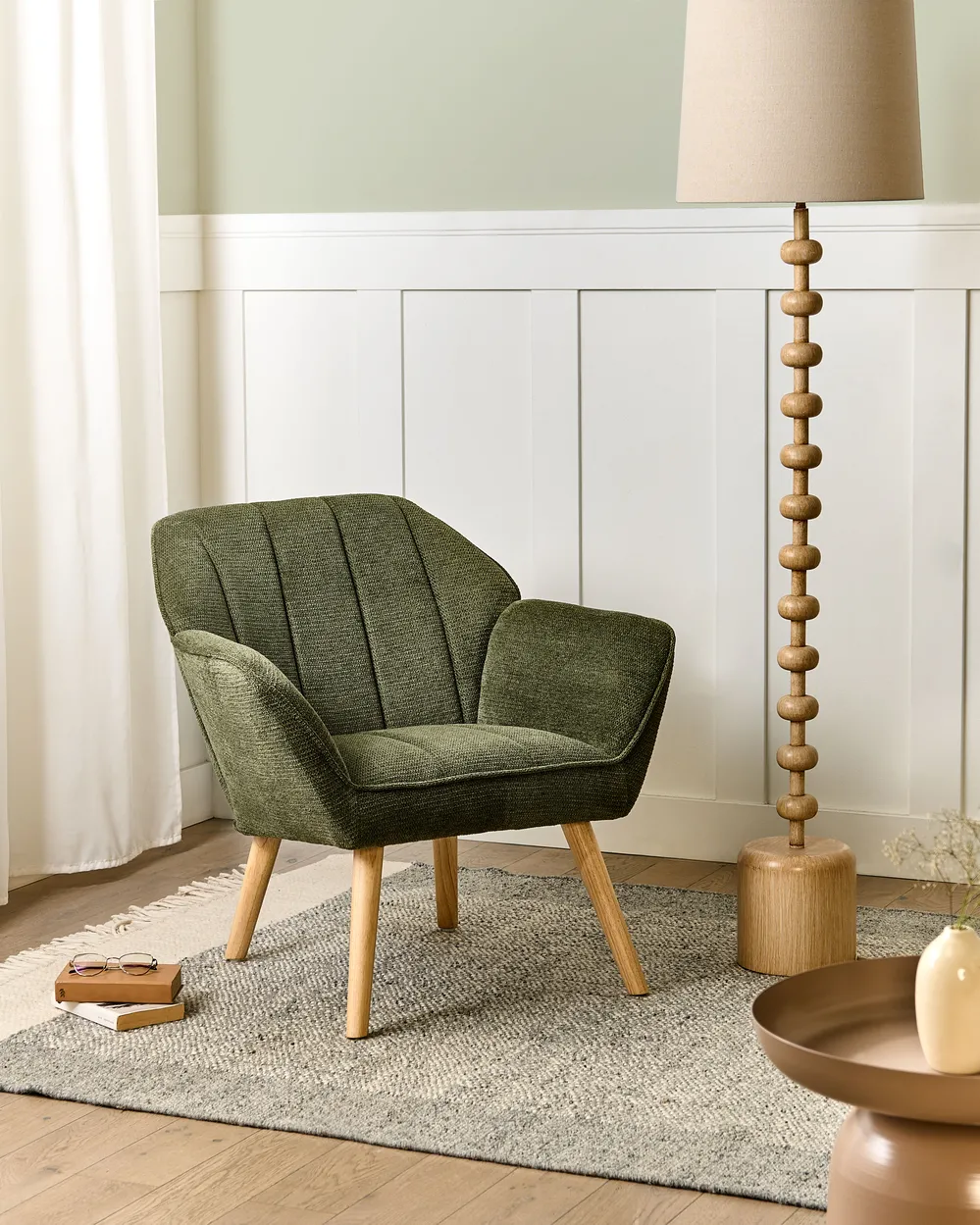 Armchair TORUD Fabric Green