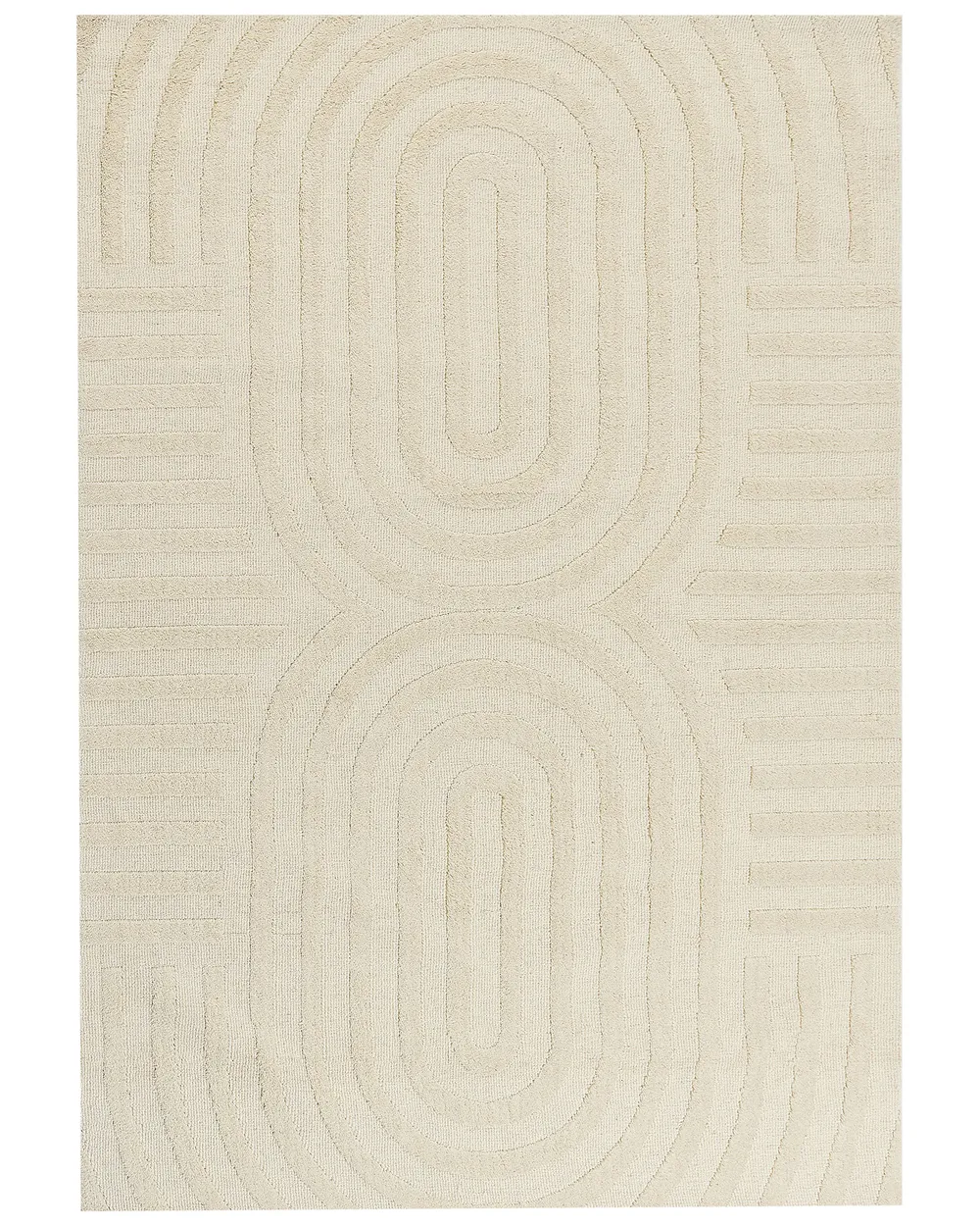 Matta MASTUNG Beige 160 x 230 cm Ull