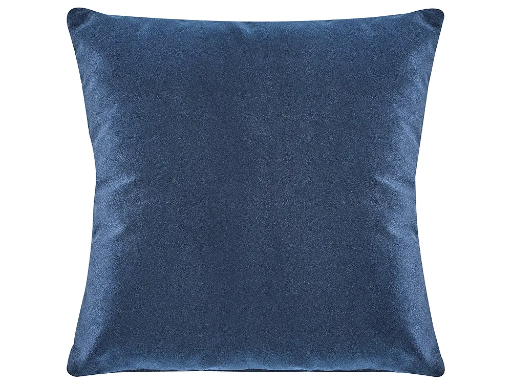 Soffa 3-sits LUVOS Sammet Mörkblå_970584
