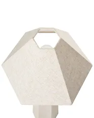 Golvlampa DEMBI Konstlinne Ljusbeige_1017143